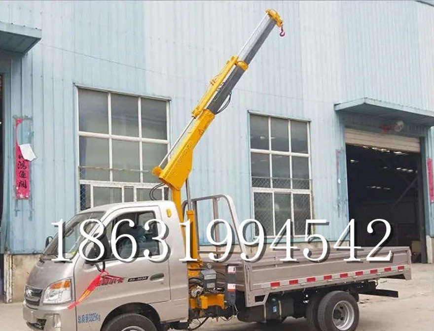 如皋市随车吊机出租12V24V1吨随车吊移动仓库小型微型提升机随车吊机1吨电动吊机